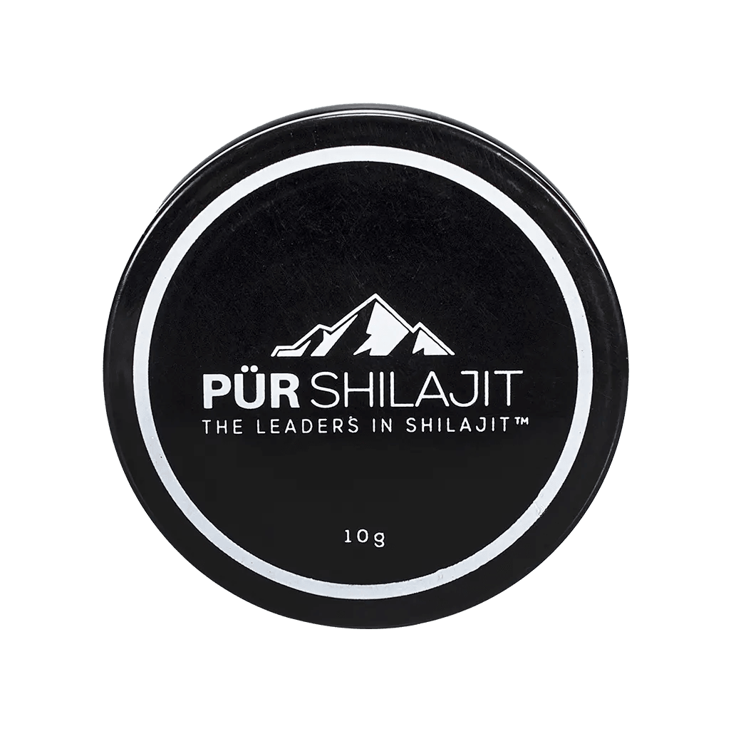 Frasco Pür Shilajit resina 10 g, supply de cerca de 30 dias